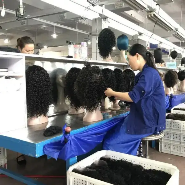 Wig making process