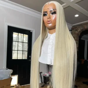 613 Blonde Ombre Wig Human Hair 40 Inch