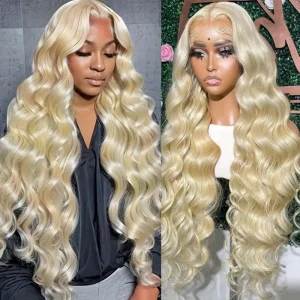 613 Blonde HD Lace Wig Human Hair