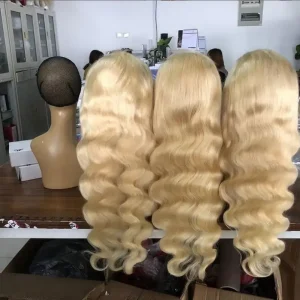 613 Blonde Body Wave Wig Ginger Orange