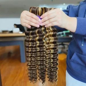 Bulk Human Hair Extension For Braiding Natural Black