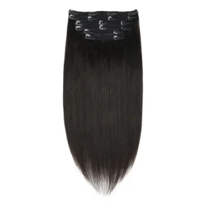Clip In Human Hair Extension Remy Straight