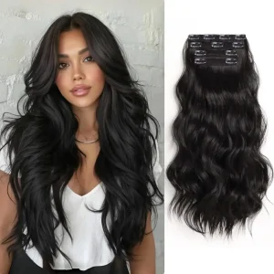 Clip In Human Hair Extension Virgin Remy Weft