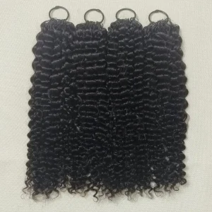 Feather Crochet Hair Extension Burmese Curly 28 Inch
