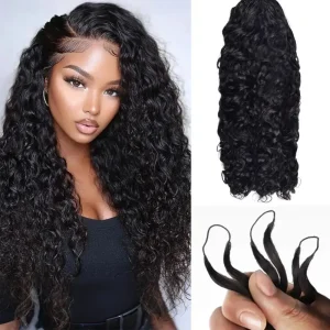 Feather Crochet Hair Extension Kinky Straight Virgin 22 Inch