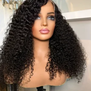 Glueless Burmese Curly HD Lace Wig 30 Inch Human Hair