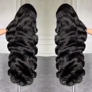 Glueless Body Wave 13×6 HD Lace Wig 30 Inch Brazilian Hair