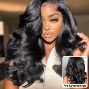 Glueless Straight Wig Human Hair 13×4 Lace Front