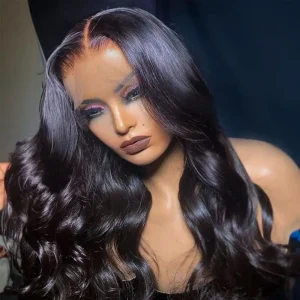 Glueless Body Wave HD Transparent Lace Wig Human Hair