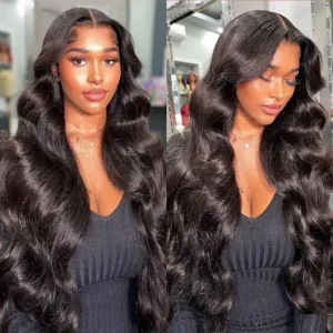Deep Wave 4×4 Lace Closure Wig Bob 16 Inch