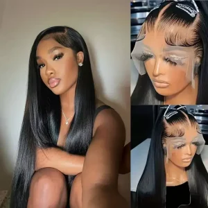 Straight 13×6 HD Lace Closure Wig Raw Virgin 30 Inch