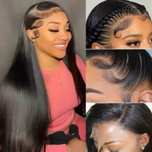 Body Wave 13×4 HD Lace Closure Wig 200% 22 Inch