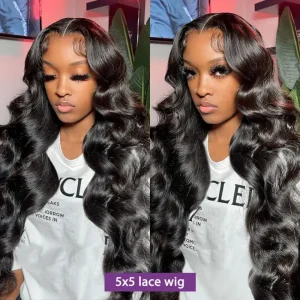 Body Wave 13×6 HD Lace Closure Wig Chocolate Brown 24 Inch