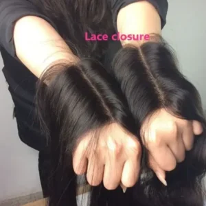 Lace Closure Human Hair 6×6 22 Inch