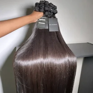 Raw Vietnamese Bulk And Weft Human Hair Bundles