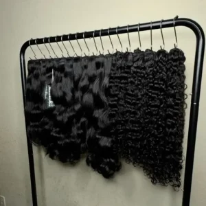 Raw Vietnamese Indian Human Hair Bundles 15A Full Ends