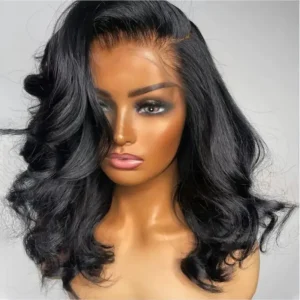 Short Bob Wig Body Wave Vietnamese C Part Glueless 12 Inch