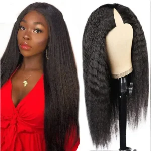 V Part Wig Human Hair Body Wave Glueless 20 Inch