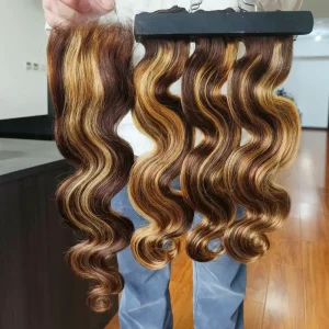 Raw Brazilian Mink Human Hair Bundles Cuticle Aligned