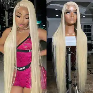 613 Blonde Wig Human Hair Straight
