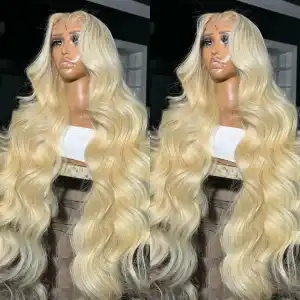613 Blonde HD Lace Frontal Wig 36 Inch