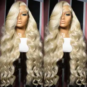 613 Blonde Body Wave Wig Human Hair Cuticle Aligned