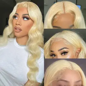 613 Blonde Body Wave HD Lace Wig Human Hair