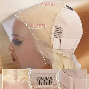 613 Blonde Wig Human Hair Baby Hair
