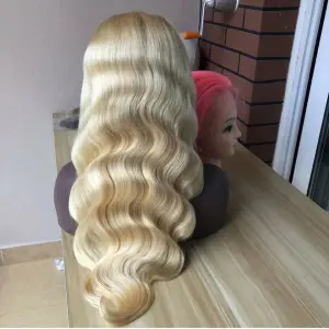 613 Blonde Body Wave HD Transparent Lace Wig