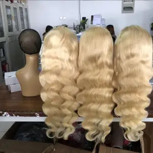 613 Blonde Body Wave Wig Ginger Orange