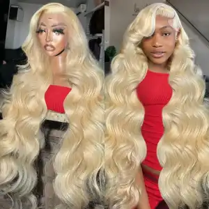 613 Blonde HD Lace Wig Human Hair Pre Plucked Baby Hair