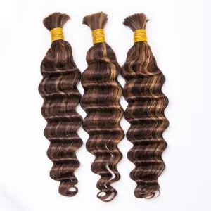 Bulk Human Hair Extension Body Wave Raw 12A No Weft