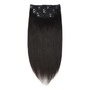 Ready to Ship Clip In Human Hair Extension Remy Straight