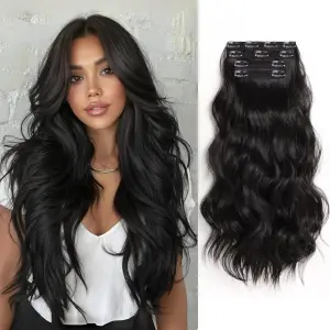 Clip In Human Hair Extension Virgin Remy Weft
