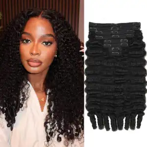 Ready to Ship Clip In Raw Body Wave Human Hair Extension