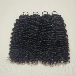 Feather Crochet Hair Extension Water Wave 18 Inch