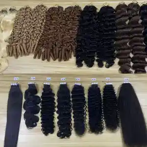 Feather Crochet Hair Extension Curly 28 Inch