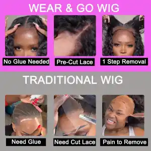 Glueless Bone Straight Bob Wig 13x4 HD Lace Human Hair