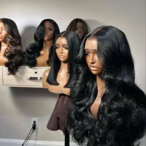 Glueless Loose Deep HD Lace Wig Human Hair