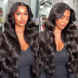Deep Wave 4x4 Lace Closure Wig Bob 16 Inch
