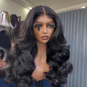 Straight 4x4 Lace Closure Wig 20 Inch