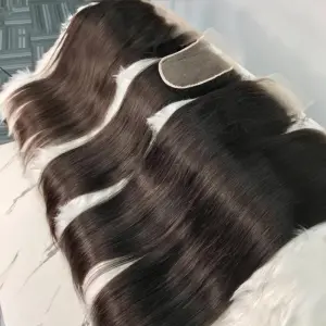 HD Transparent Lace Closure Super Thin 16 Inch