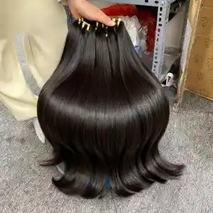 Raw Brazilian Human Hair Bundles 40 Inch 10A Double Drawn