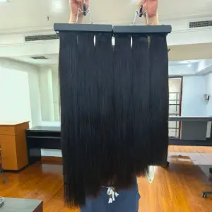 Raw Indian Human Hair Bundles Unprocessed Cuticle Aligned